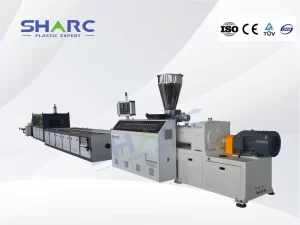 What is extrusion of PVC profiles | SHARC PVC Resin Roofing Plastic sheet extrusion line